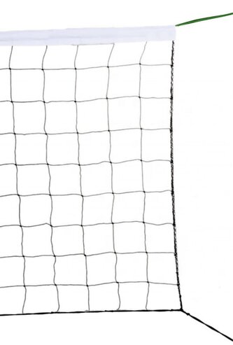 Síť volejbalová Sedco ECO - P401 - PE ocel lanko - černá (Polyethylen)