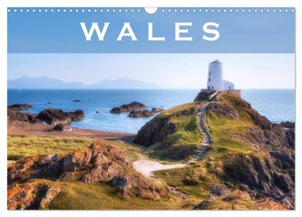 Wales (Wandkalender 2026 DIN A3 quer), CALVENDO Monatskalender