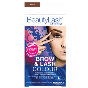 BeautyLash by RefectoCil Barva na řasy a obočí hnědá