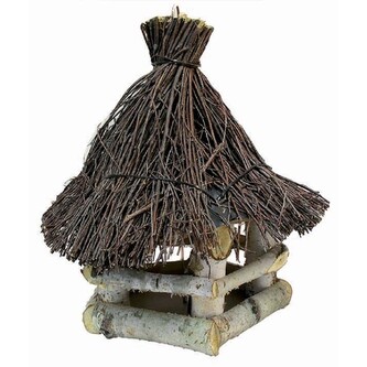 Krmítko pro ptactvo d 39 x v 31 cm, bříza
