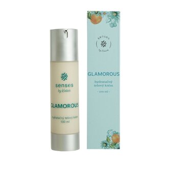 Kvitok Senses Hydratační tělový krém Glamorous (100 ml) - sladká krémová vůně