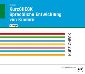 eBook inside: Buch und eBook KurzCHECK Sprachliche Entwicklung von Kindern, m. 1 Buch