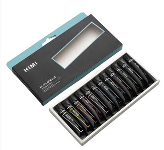 HIMI akrylové barvy Set - 12 x 12 ml
