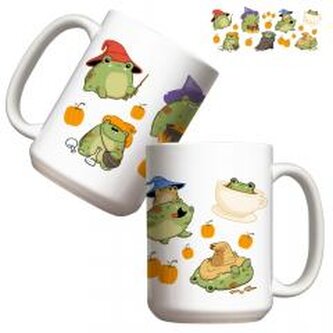 Kubek - Żabkojesień 440ml Kubek - Żabkojesień 440ml