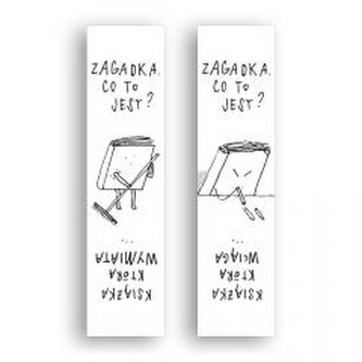 Zakładka kartonowa - Zagadka Zakładka kartonowa - Zagadka