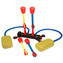 Invento vystřelovací rakety Stomp Rocket Dueling
