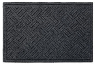 DuraHome Rohož guma & pp, Velvet, šedá, 60x90 cm