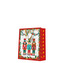 Dárková taška stredne velká - Nutcracker with garlands 20x10x25 cm