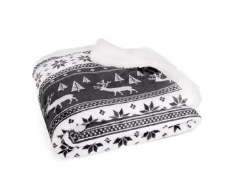 KOC PREZENTOWY SACO W WORKU 127X152 WZ.003 POPIELATY KOC PREZENTOWY SACO W WORKU 127X152 WZ.003 POPIELATY