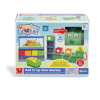 Learning Resources - Figurková sada Numberblocks® Add It Up Mini Market