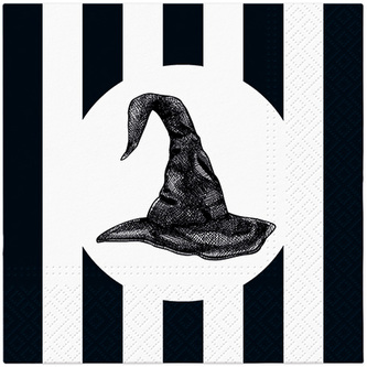 Ubrousky PAW L 33x33cm Striped hat