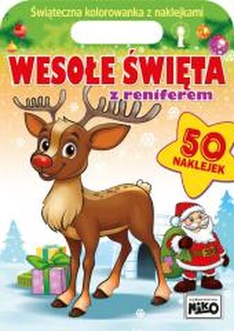 Wesołe święta z reniferem Wesołe święta z reniferem