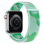 Nylonový řemínek kamufláž pro Apple Watch 42/44/45/46/49mm,Zelená Kamufláž
