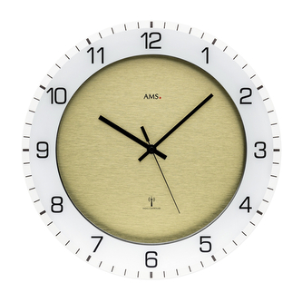 Designové nástěnné hodiny 5593 AMS řízené rádiovým signálem 38cm Designové nástěnné hodiny 5593 AMS řízené rádiovým signálem 38cm