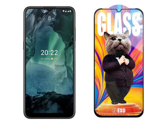 3D Ochranné tvrzené sklo na Nokia G11 - Mr. Cat ESD