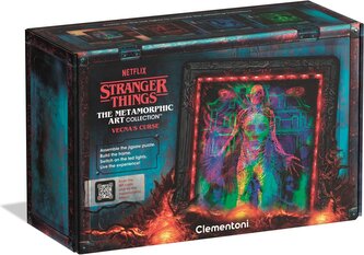 CLEMENTONI Svítící metamorfické puzzle Stranger Things: Vecnovo prokletí 520 dílků CLEMENTONI Svítící metamorfické puzzle Stranger Things: Vecnovo prokletí 520 dílků