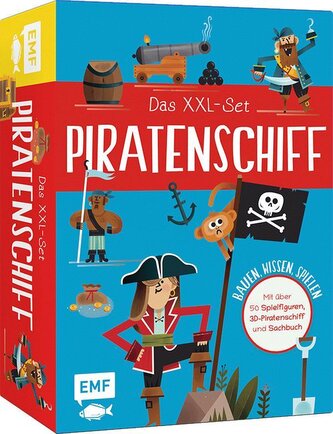 Das XXL-Set - Bauen, Wissen, Spielen: Piratenschiff Das XXL-Set - Bauen, Wissen, Spielen: Piratenschiff