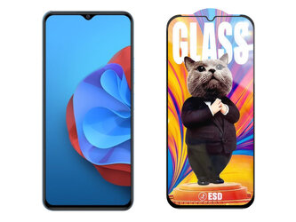3D Ochranné tvrzené sklo na Coolpad Daguan 50s - Mr. Cat ESD