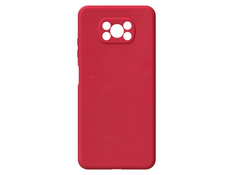 Kryt červený na Xiaomi Poco X3 Kryt červený na Xiaomi Poco X3