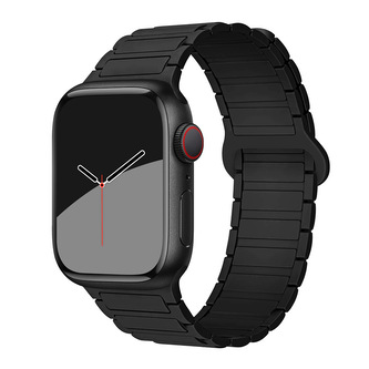 Dvojbarevný magnetický řemínek pro Apple Watch 38/40/41/42(S10)mm,černý