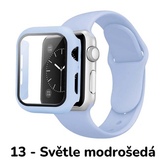 Set 3v1 pro Apple Watch,13 - Světle Modrošedá,44mm,S/M (Pro obvod ruky 13-18 cm) Set 3v1 pro Apple Watch,13 - Světle Modrošedá,44mm,S/M (Pro obvod ruky 13-18 cm)