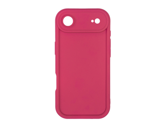 Růžový silikonový kryt se zvýšenou ochranou hran pro iPhone 17 Air