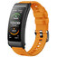 Jednobarevný řemínek pro Huawei TalkBand 6,Oranžová,Huawei TalkBand 6