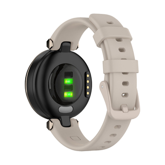 Silikonový řemínek s přezkou pro Garmin Lily,Slonová kost