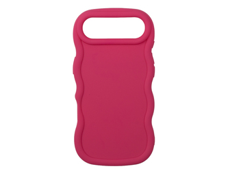 Vlnkovaný růžový kryt pro iPhone 17 Air