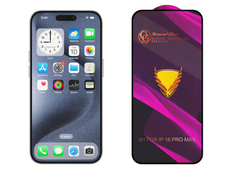 3D Ochranné tvrzené sklo na iPhone 16 Pro Max