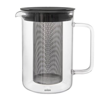 Konvice borosil. sklo/UH+filtr nerez 1,55 l