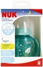 NUK Butelka 150 ml 6m  z uchwytem First Choice Night zielona 10215326