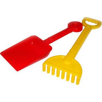 Łopatka   garbki do piasku 13 cm plastikowe A 6 POLESIE 3522