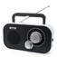 BRAVO Přenosné rádio B-5184, černo-stříbrné