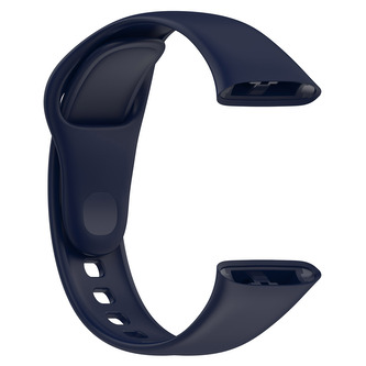 Jednobarevný náhradní řemínek Xiaomi Redmi Watch 3,Tmavě modrá