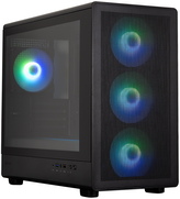 Zalman skříň M5 Black / miniT / 4x120mm ARGB fan / USB 2.0 / USB 3.0 / USB-C / mesh panel / černá