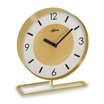 Designové stolní hodiny AT3115-9 Atlanta 20cm