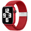 Pletený řemínek pro Apple Watch 42/44/45/46/49mm,Červený