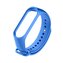 Náhradní náramek Mi band 3/4 Jednobarevný,Světle modrá,Xiaomi Mi band 3/4