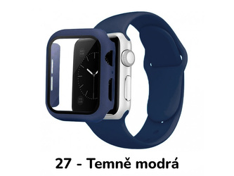 Set 3v1 pro Apple Watch,27 - Temně modrá,42mm,S/M (Pro obvod ruky 13-18 cm)