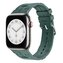 Silikonový řemínek se vzorkem pro Apple Watch 42/44/45/46/49mm,Zelená