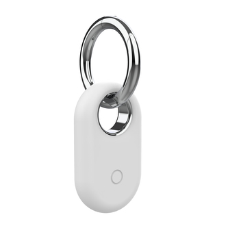 Silikonová klíčenka pro Samsung Galaxy Smart Tag 2,Bílá