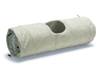 Designed by Lotte Tunel pro kočky světlé šedý 75x25x25cm Designed by Lotte Tunel pro kočky světlé šedý 75x25x25cm