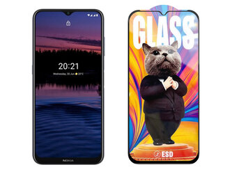 3D Ochranné tvrzené sklo na Nokia G20 - Mr. Cat ESD