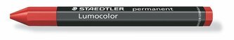 Permanentní univerzální voskovka "Lumocolor", červená, omnigraph, STAEDTLER