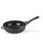KELA Pánev Atura litý hliník černá 24 cm 1,9l KL-15177