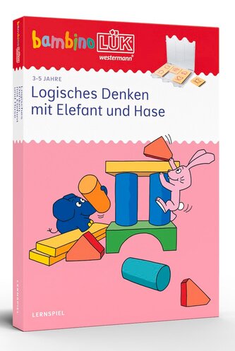 bambinoLÜK-Set. Kindergarten/Vorschule Logisches Denken mit Elefant und Hase bambinoLÜK-Set. Kindergarten/Vorschule Logisches Denken mit Elefant und Hase