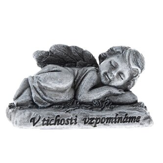 "Polyresinový anděl "V tichosti vzpomínáme", 12/216"