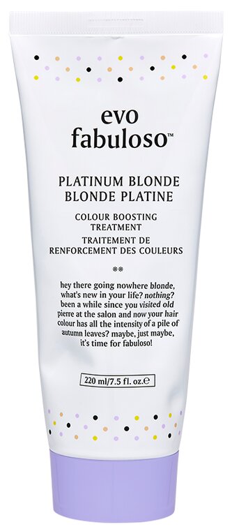 EVO - Fabuloso Platinum Colour Boosting Treatment 220ml