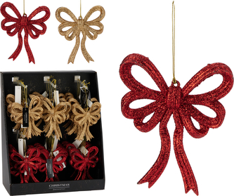 KOKARDKA WISZĄCA 13CM 2ASS CLR KOKARDKA WISZĄCA 13CM 2ASS CLR